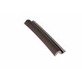 Pemko Q102D121 121" Kerf-In Weatherstrip Dark Bronze Anodized Aluminum Q102D121